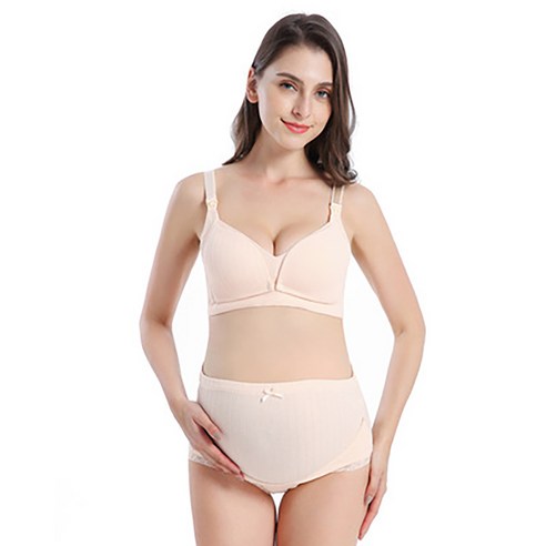마켓에이 고급 임산부 순면 수유속옷 2세트