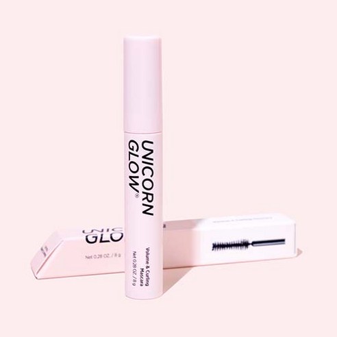 유니콘글로우 볼륨 x 컬 마스카라 8g, 1개, 블랙