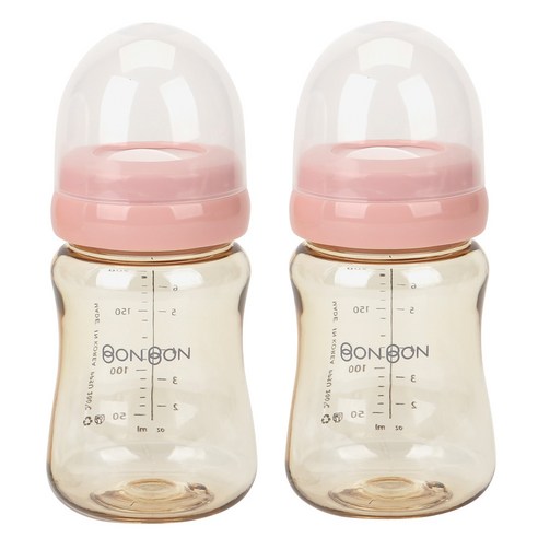 데일리라이크 봉봉 PPSU 젖병 2세트 200ml, 노꼭지, 스트로베리