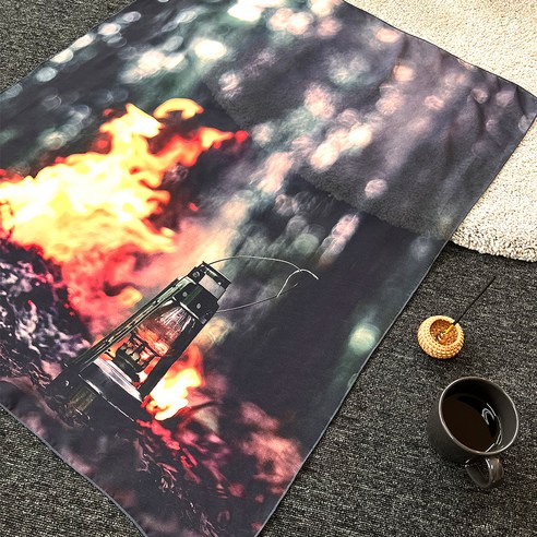 모노니크 쉬폰 패브릭 포스터 중형+집게고리2p, 29 Fire