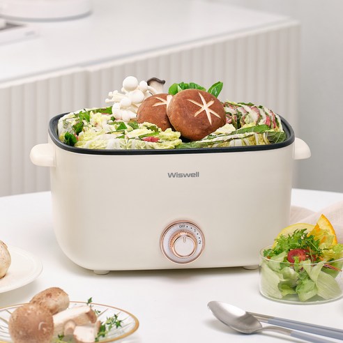 다재다능한 위즈웰 멀티쿠커로 간편하고 맛있는 요리를 즐기세요!