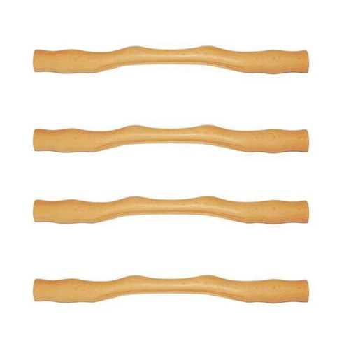 블럭마트 우드 마사지 스틱 41cm, 4개