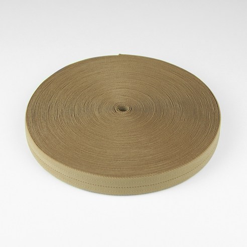바이어스 엘라스틱 헤링본 접밴드 20mm, 20 라이트브라운, 1개