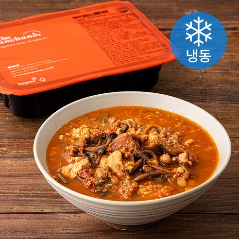 더반찬 시골 청국장 찌개 (냉동), 550g, 1개