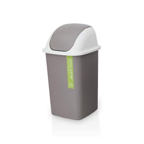 M 정사각 휴지통 중, 1개, 라이트브라운