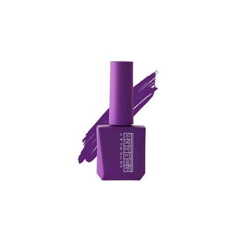 모스티브 칼라 젤 폴리시 진짜시리즈 젤네일 12ml, 진짜바이올렛, 1개