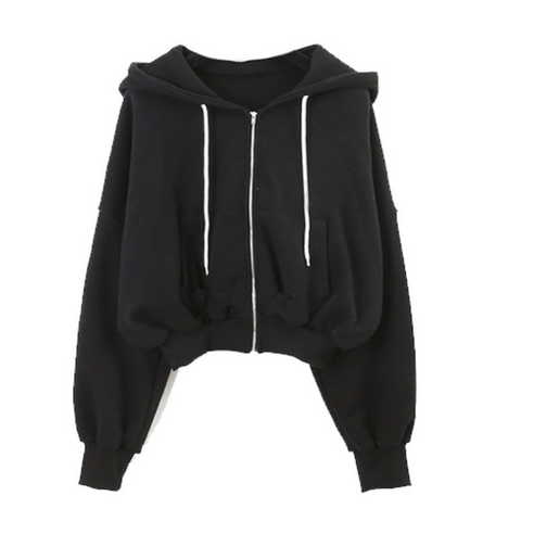oversize overfit 女人 時尚 服裝 外衣 罩 zip-up 成年女性 成年女性