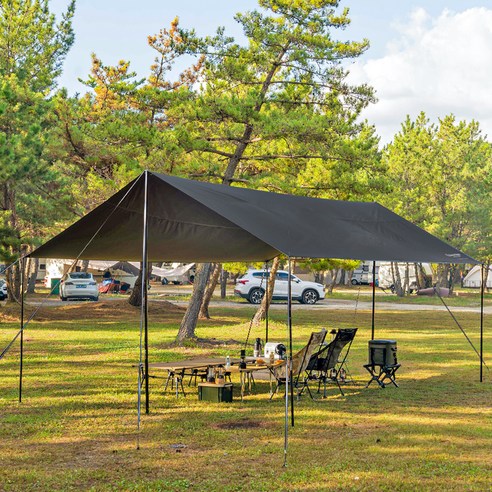 완벽한 그늘을 제공하는 브리즈문 타프