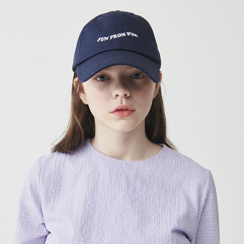 펀프롬펀 Wave logo ball cap