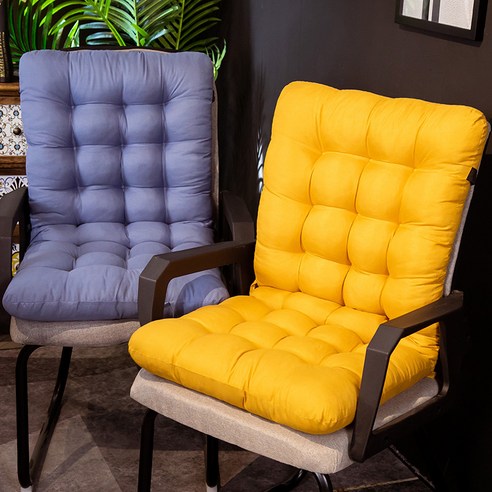 편안함과 스타일이 만난 걸작: 에버하우스 일체형 등받이 의자 방석 쿠션