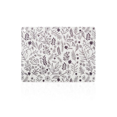 시라쿠스 사각 숲 인덕션 보호매트 대 35 x 26 cm, 퍼플, 1개