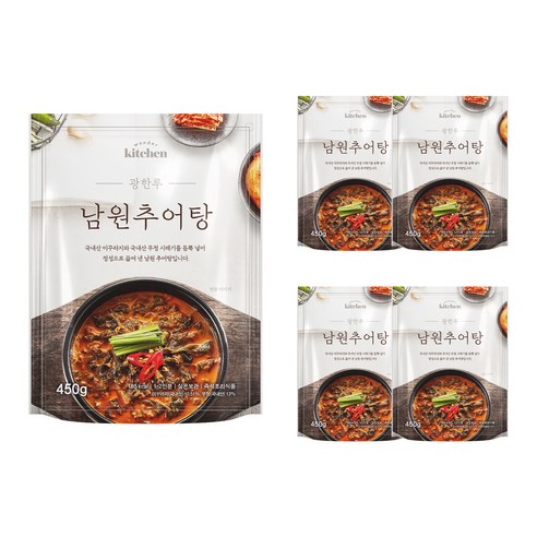 원더키친 광한루 남원추어탕, 450g, 5개 삼계탕