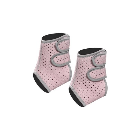 TQ 여성용 STYLE 휘트니스 발목보호대 양쪽 세트 핑크 TQ605, 1세트