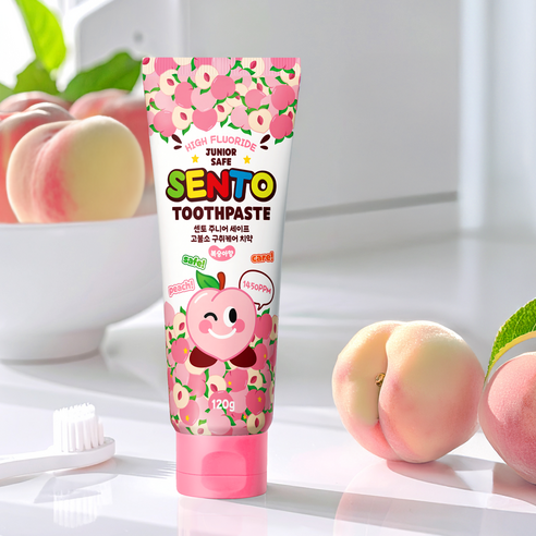 달콤한 복숭아 향으로 아이 입냄새 고민 해결!