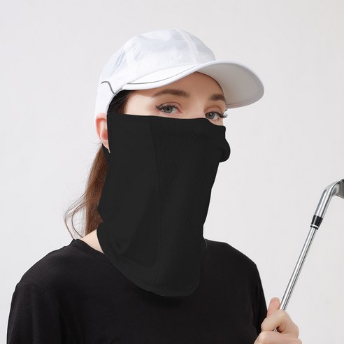 째째마켓 차단 쿨 냉감 스포츠 마스크 CTY-005, 블랙