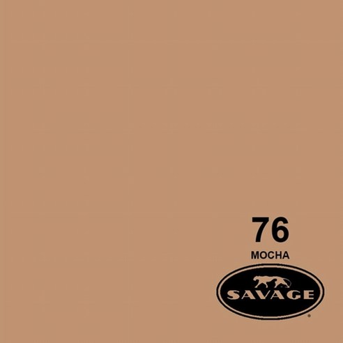 세비지 종이 롤 배경지 HALF, 76-1253(76 Mocha), 1개