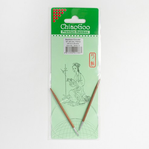 치아오구 밤부 줄바늘 40cm, 1개