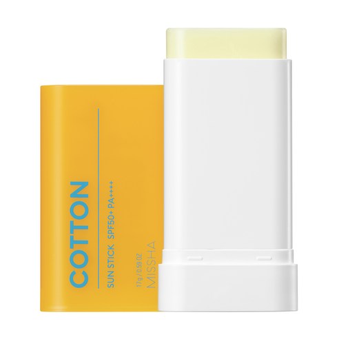 미샤 올 어라운드 세이프 블록 코튼 선스틱 SPF50 PA++++, 17g, 1개