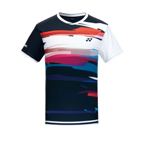 코트에서 최고의 성능을 발휘하도록 설계된 요넥스 남성용 배드민턴 티셔츠