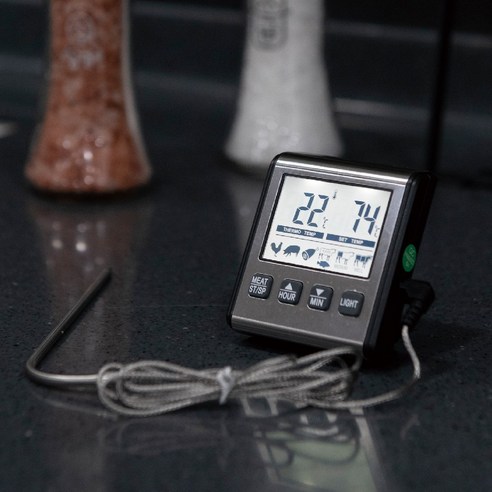 포원밀리언 심부 고기온도계 PT800, 정확한 온도 측정과 편리한 사용이 가능한 고기온도계