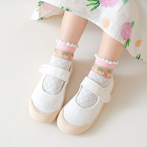 嬰幼兒雜貨女童短襪女童女童童襪四季