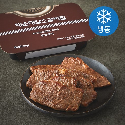 해운대암소갈비집 양념갈비 (냉동), 400g, 1개