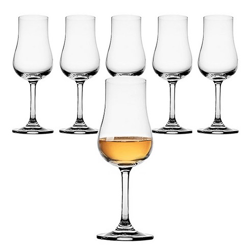 애스크제이 파인 위스키 테이스팅 글라스 180ml, 6개