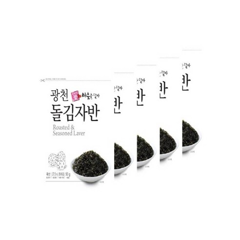 아버지愛마음을담아 광천돌김자반, 50g, 5개