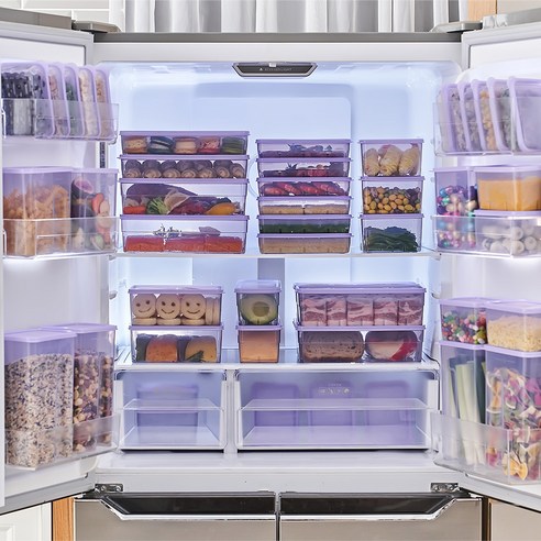 냉동실 정리를 위한 혁신적인 밀폐용기