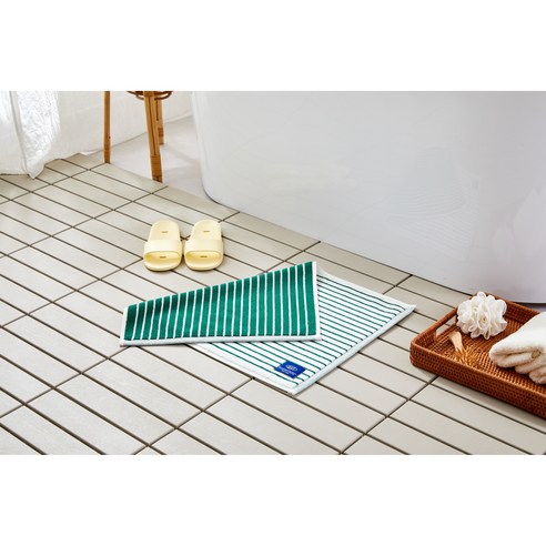 산뜻한 디자인과 톡톡한 흡수력으로 쾌적한 욕실을!