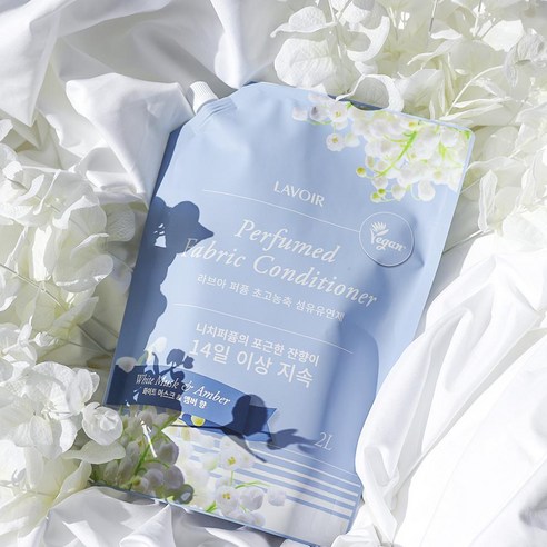 향기로 완성하는 일상의 특별함, 라브아 퍼퓸 섬유유연제 화이트머스크앤앰버