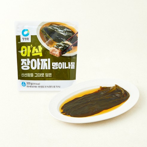 [로켓프레시] 청정원 아삭 장아찌 명이나물