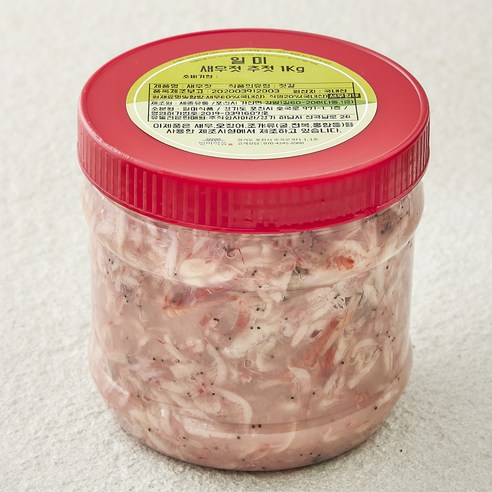 일미 새우젓 추젓, 1kg, 1개