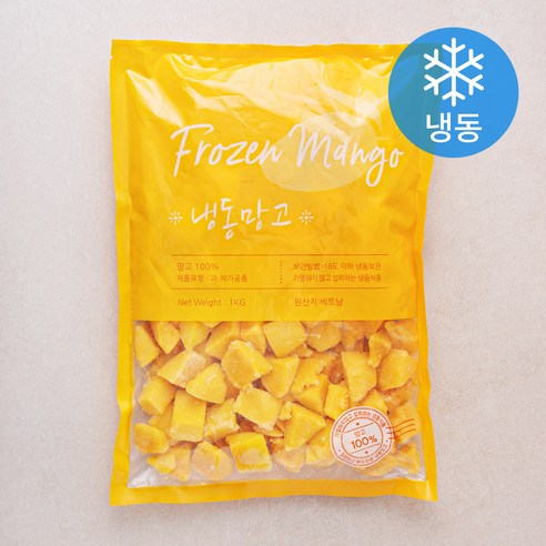 베트남 망고 (냉동), 1kg, 1개