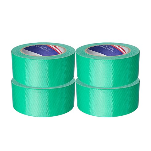 부광테이프 천면 테이프 48mm x 23m, 청색, 4개