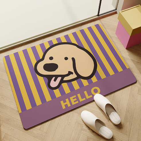 리치쌀봉 모던 규조토 발매트 40 x 60 cm, 타입6, 1개