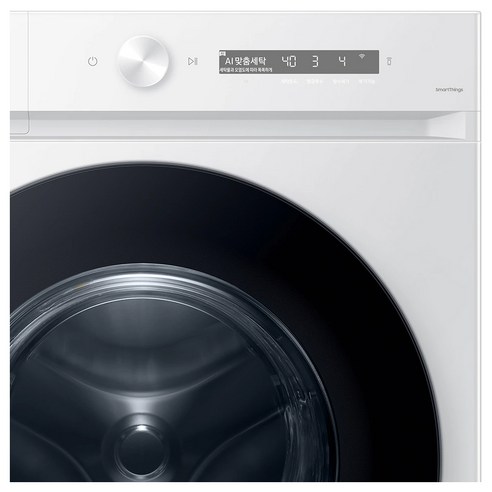 삼성전자 BESPOKE 그랑데 AI 세탁기 WF24CB8650BW 24kg 방문설치, 화이트