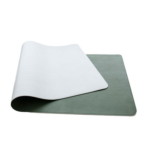 핫데이썸 가죽 책상 마우스패드 120 x 60 cm, 진그린그레이, 1개