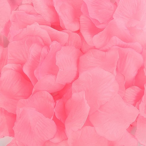 여니팩토리 파티용 장미 꽃잎 500p, 핑크, 1개