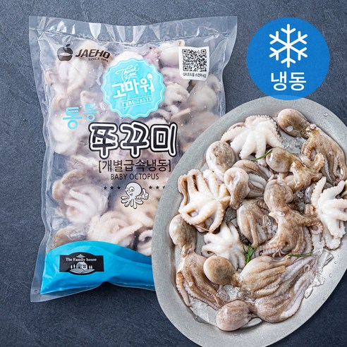 고마워 통통 쭈꾸미 (냉동), 800g(38~42미), 1개