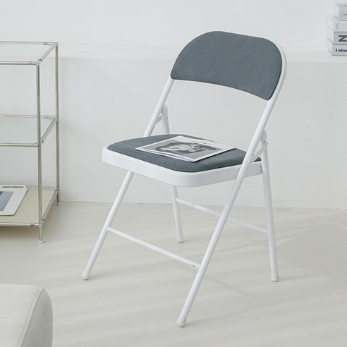 스칸디나 아쿠아패브릭 접이식 의자 S-2, 아이보리, 1개