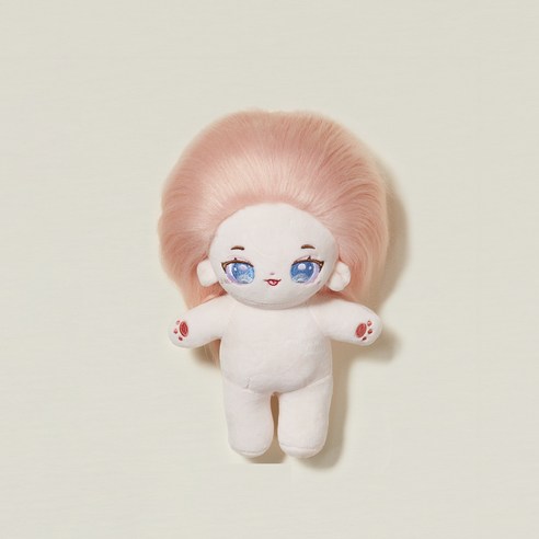 디스톤유니버스 나야나야 로즈 모헤어 유깅 관절인형, 혼합색상, 1개, 20cm
