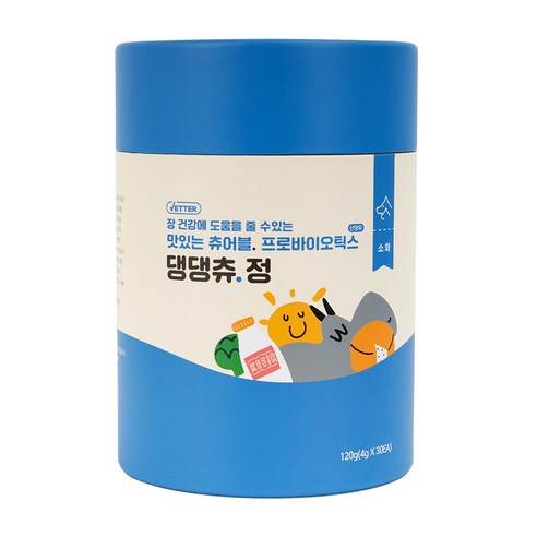 베터 댕댕츄정 프로바이오틱스 강아지 장 영양제 30p, 1개