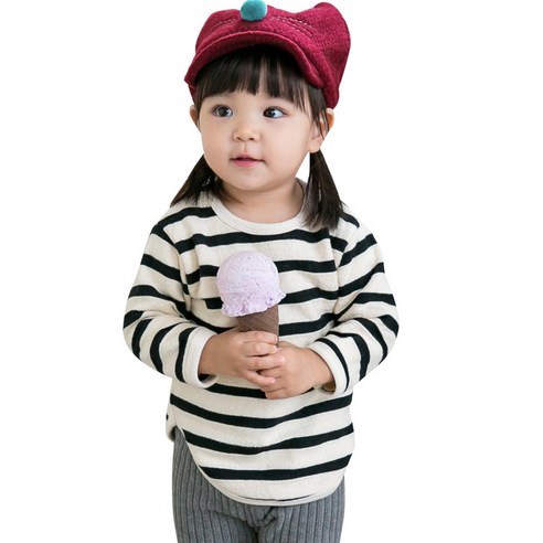 까꿍놀이터 아동용 팝콘 티셔츠