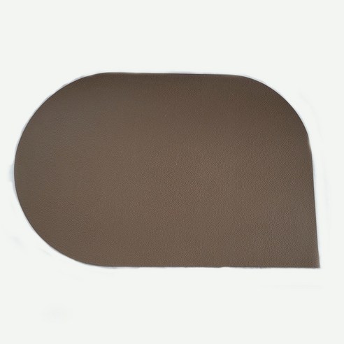 유피어 가죽 테이블 매트 말풍선, 카푸치노, 45 x 30 cm