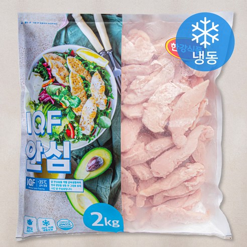 한강식품 IQF 닭 안심 (냉동), 1kg, 1팩