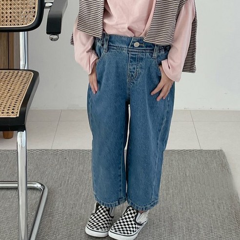 미니달콩 아동용 퐁당 청바지