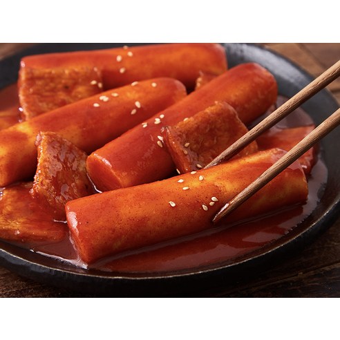 매콤달콤하면서 쫄깃한 프레시지 고래사어묵 통가래떡볶이