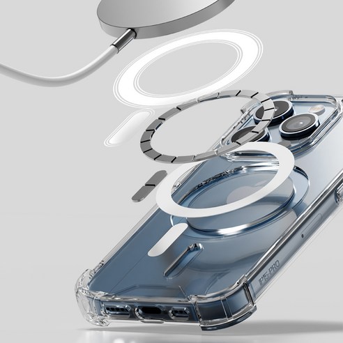 누아트의 탁월한 마그세이프™ 호환 마그네틱 에어룸 젤 하드 케이스로 iPhone 15 Pro Max 보호하기