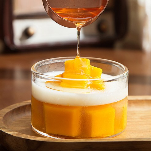 일상에 스며드는 작은 사치, 아메리칸 로드 심플 미니 유리 푸딩 요거트볼